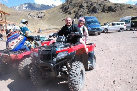 Cuzco: Exkursion Raimbow Mountain en Quad ATV en Pareja