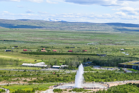 Ganztägige Walbeobachtung & Golden Circle Tour ab Reykjavik