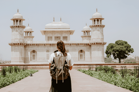 Private Taj Mahal & Agra Day Tour from Delhi with 5* Meal From Delhi: Private AC Car, Driver, Guide & Entry Fees