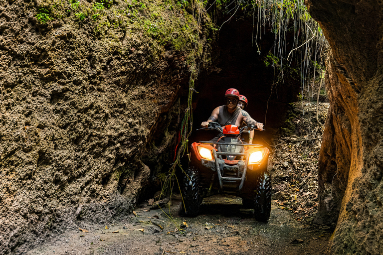 Ubud: Ayung River Rafting & Kuber Quad with Cave & Waterfall Single/Tandem ATV Quad & River Rafting | Transfer Gianyar