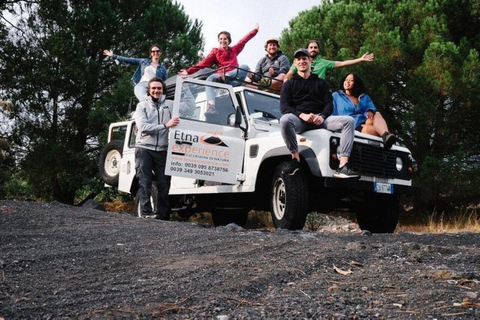 From Catania: 4x4 Mt Etna Jeep Tour