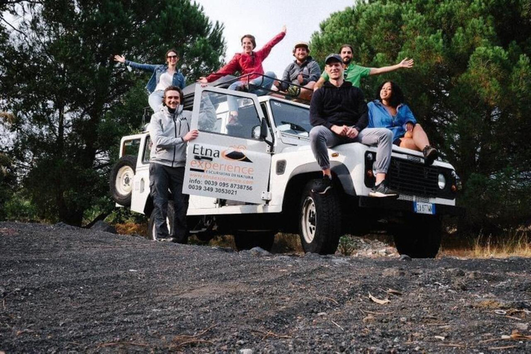 Depuis Catane : 4x4 Mt Etna Jeep Tour