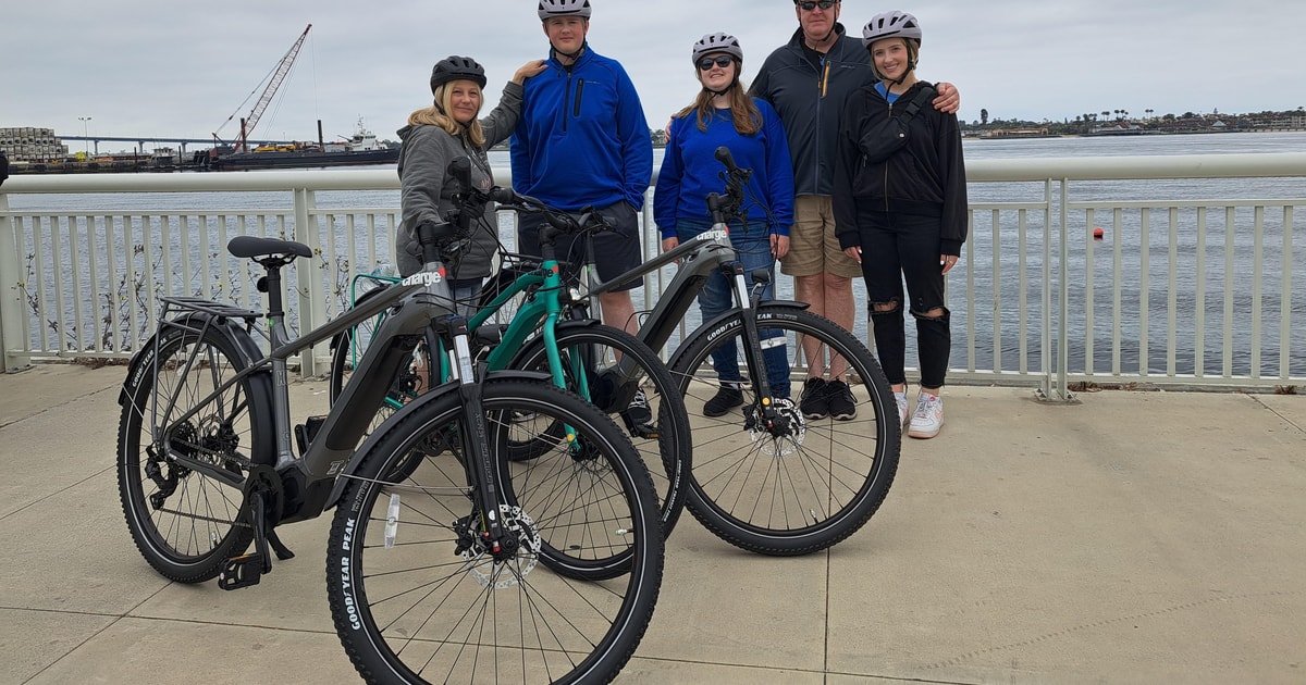 San Diego: Wypożycz rower lub rower elektryczny z mapą | GetYourGuide