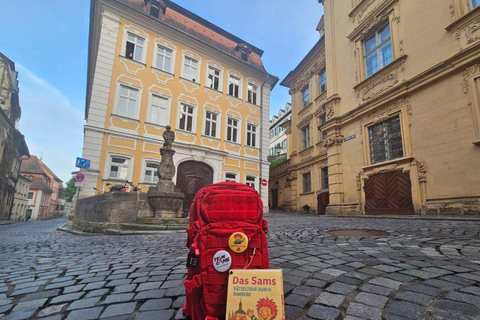 Tour enigmistico per bambini con zaino enigmistico Bamberg: il Sams