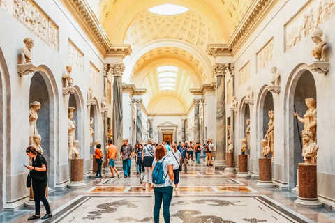 Rome: Vatican Museums, Sistine Chapel and St. Peter's Tour Vatican & Sistine Chapel Tour in Italian without Basilica