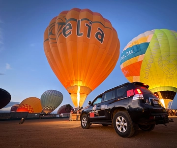Marrakech: 50-minütiges magisches Ballonabenteuer und Berber-Frühstück