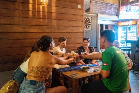 Siem Reap: Essenstour am Abend mit lokaler Whiskyverkostung