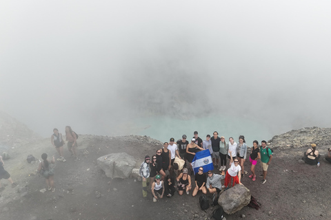 圣安娜市出发：圣安娜火山徒步之旅圣塔安娜市出发：圣塔安娜火山徒步之旅