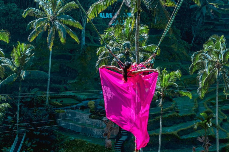 Bali/Ubud: Zipline 2-ways with combo Alas Harum Tour Zipline with Riceterrace Alas Harum Tour meet at venue
