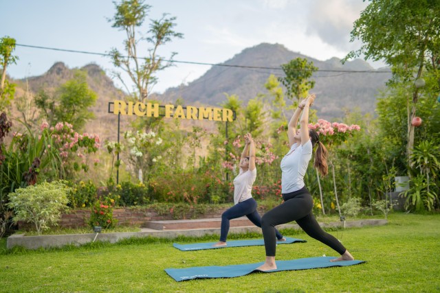 Visit Morning Yoga Class at Rich Farmer Eco House & Yoga in Pemuteran, Bali, Indonesia