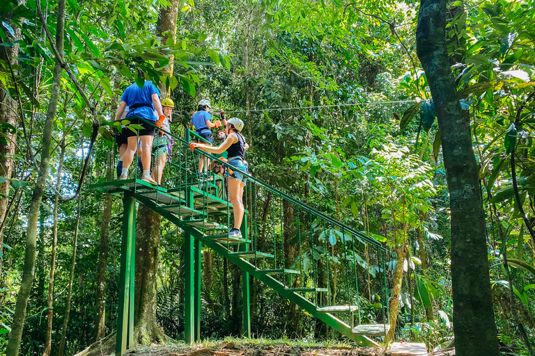 Manuel Antonio Quepos Zip Lining Tour with Lunch Quepos Titi Zip Lining Tour