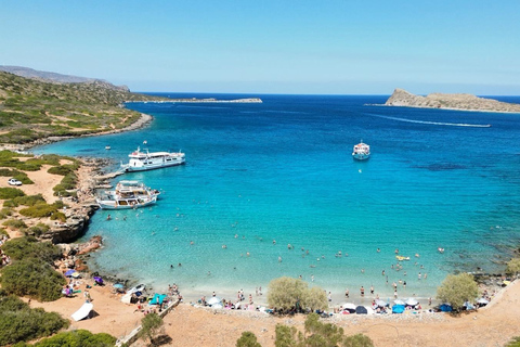 From Ag. Nikolaos: Spinalonga & Kolokytha Cruise with Lunch