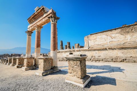 Van Napels: halve dagtour Pompeii