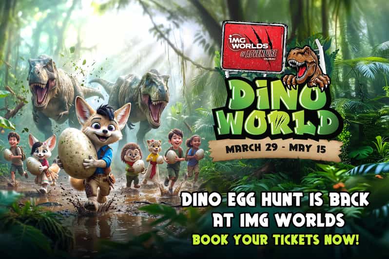 Dubai: Eintrittskarte für IMG Worlds of Adventure