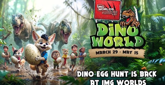 Дубай: входной билет в IMG Worlds of Adventure