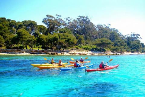 Cannes: Kayak excursions and discovering the treasures of the Lérins Islands Lérins Islands Kayak Adventure: Wild Nature and Hidden Treasures SUNSET