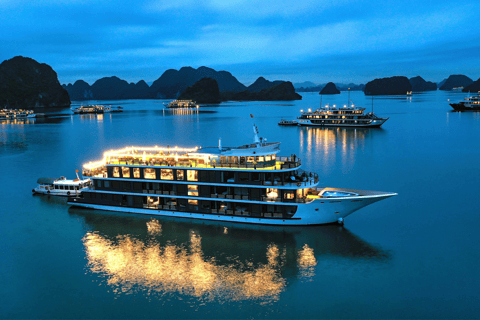 Hanoi: 2-Day Halong-Lan Ha Bay BEST SELLER 5* cruise balcony