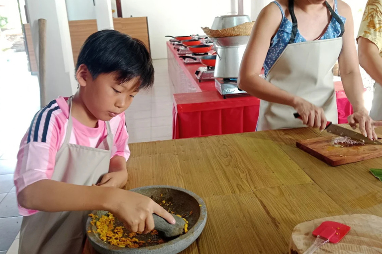 Sanur: Balinese Cooking Class with Optional Market Tour Afternoon Class