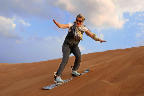 Desert Safari Dubai with Camel Ride, Sandboarding & Dinner
