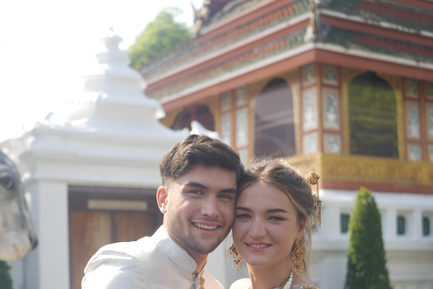 曼谷泰式佛教婚礼仪式及照片拍摄