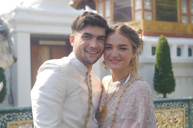 曼谷泰式佛教婚礼仪式及照片拍摄