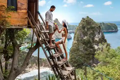 COMBINAISON DE L'EST ET DE L'OUEST DE NUSA PENIDA