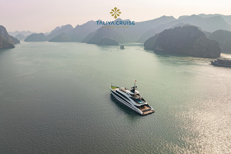 Hanoi: Lan Ha & Ha Long Bay on a Luxury 6* cruise day trip Share Transfer + Cruise 1 day
