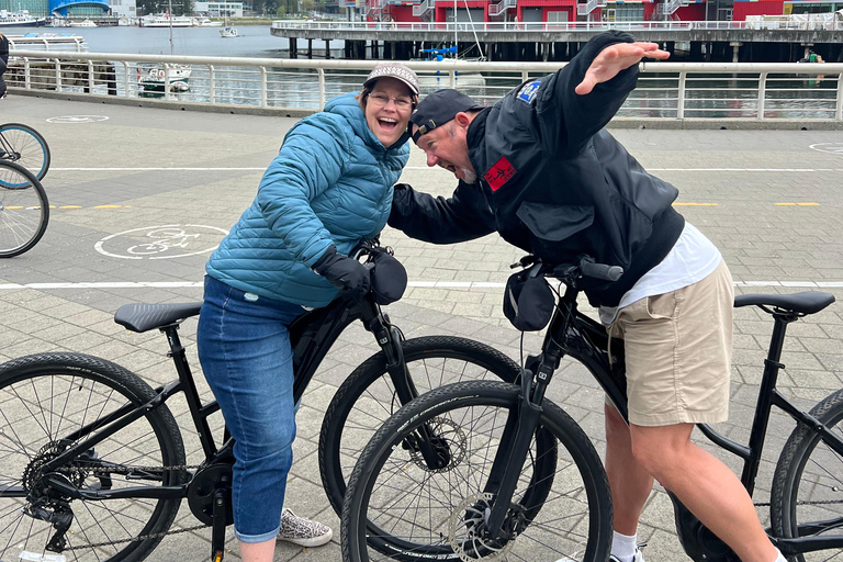 Visite guidée du front de mer de Vancouver en vélo/vélo