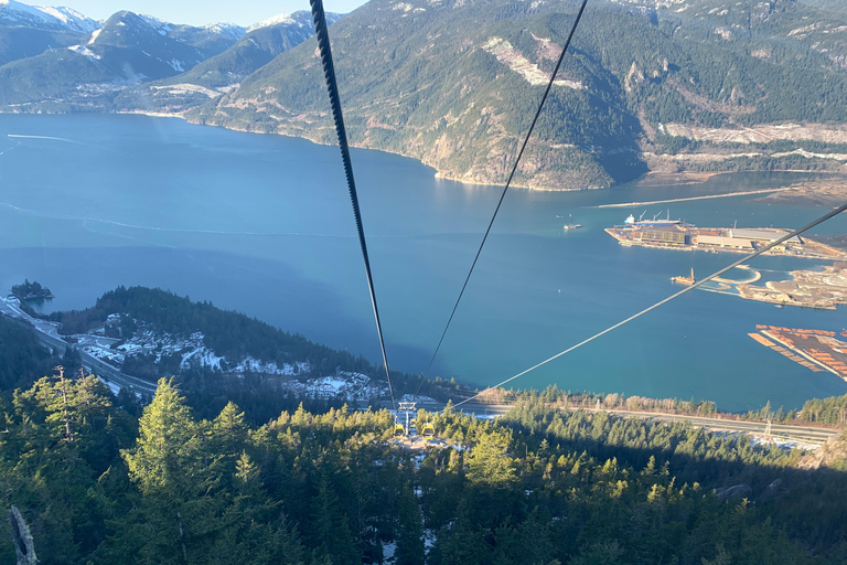 Snowshoeing At The Top Of The Sea To Sky Gondola