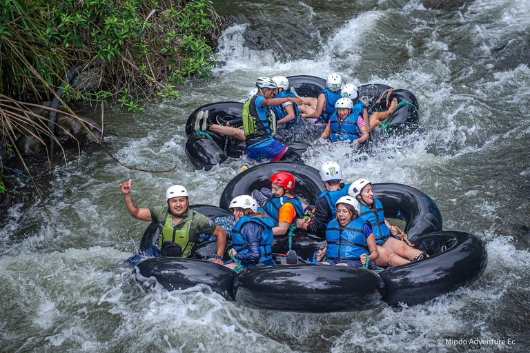From Quito: Mindo Full-Day Adventure with Canopy & Tubing