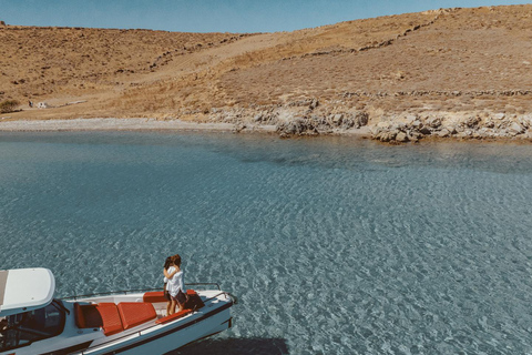 Ornos : excursion privée d&#039;une demi-journée en bateau à Delos et Rineia