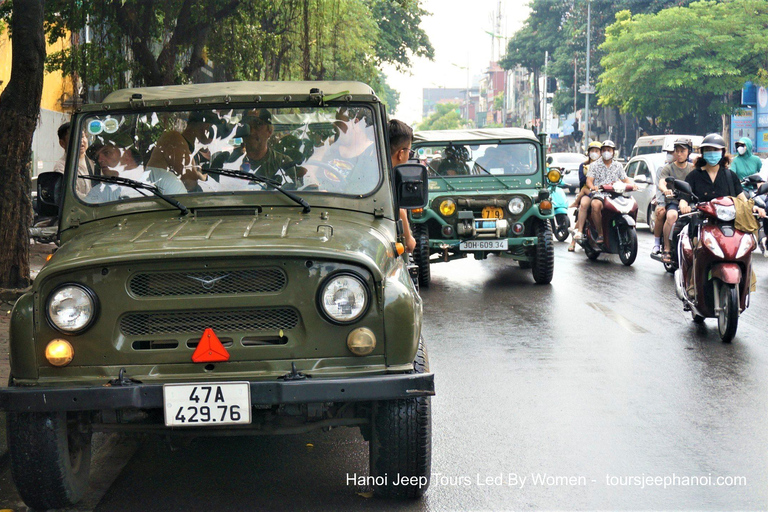 女性向导带你踏上河内吉普车之旅女性带领的河内市吉普车之旅