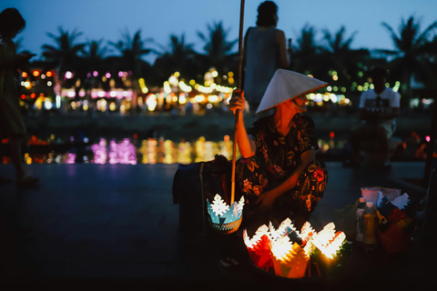 Från Danang: Kokosnötsdjungel, staden Hoi An, lykta realease