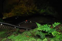 Excursão particular às cavernas com um geólogo