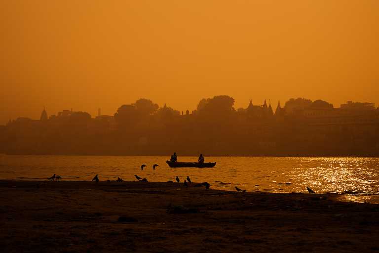 Profound Spiritual Triangle Visit with Varanasi Tour with AC Car + Driver + Tour Guide Only