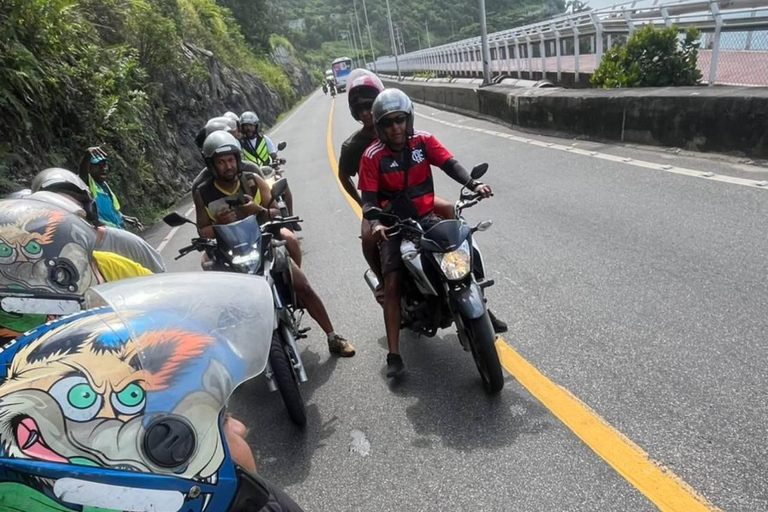 Rio de Janeiro: City, Favela and Beach Tour by Motorcycle