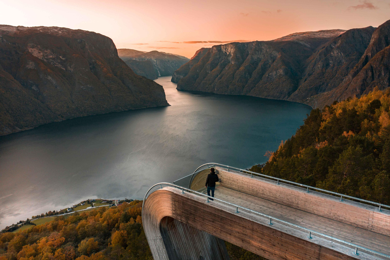 Bergen: Stegastein, Viking Village, Flåm & Nærøyfjord Cruise