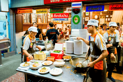 Bangkok: Flower Market and Food Night Tour by Tuk Tuk Group Tour