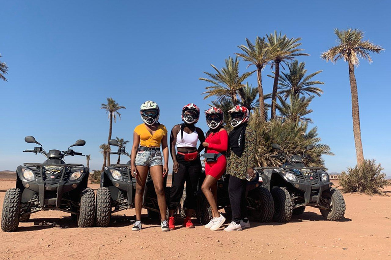 Quad biking sunset in Marrakech