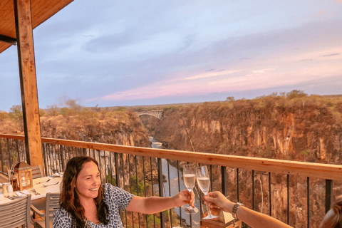 Victoria Falls: Sunset Dinner at The Lookout Café