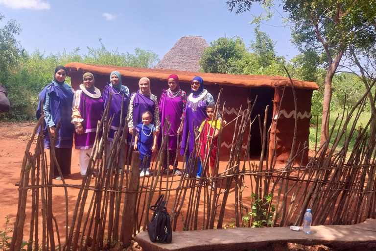 Zanzibar: tour del villaggio Maasai con crociera in Dhow al tramonto