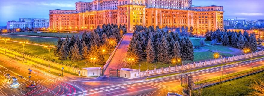 Bucarest : Parlement, Musée du village et Maison Ceaușescu