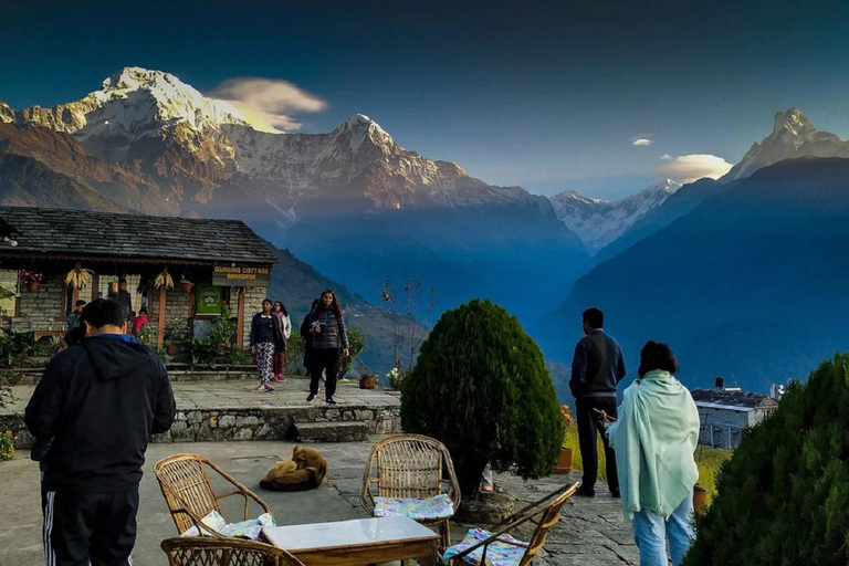 Kathmandu: 6-Day Ghorepani, Poonhill, & Ghandruk Trek Private Trek Tour with Meals Included.