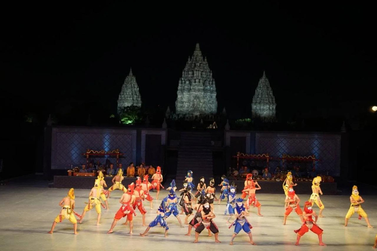 Borobudur, Prambanan Sunset & Ramayana Ballet a Day Tour