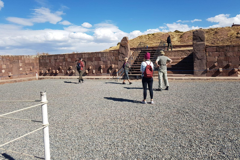 From La Paz: Tiwanaku, Puma Punku & Moon Valley.