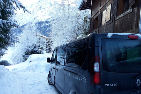 Megeve: Excursión de un día de esquíMegeve: Transporte de un día para esquiar