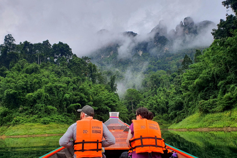 Från Krabi : Khao Sok Lake Tour i dagsutflykt