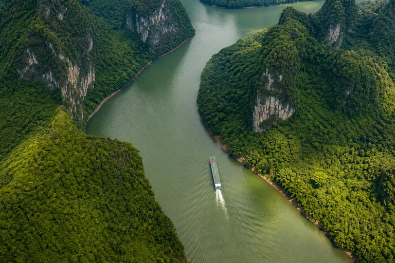 Guilin: Li River Cruise to Yangshuo with Optional Cave Tour 4-Star Cruise Ticket + Lunch + Pickup