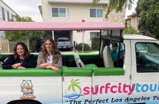 Santa Monica: Los Angeles Open-Air Van Tour mit Haltestellen