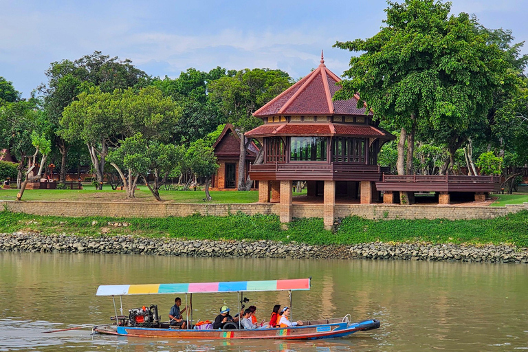 Pattaya: Day Trip to Ayutthaya with Private Longtail Tour